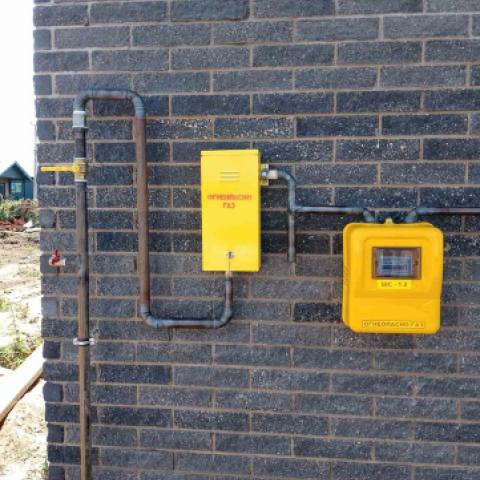 Газификация частного дома  в с. Ягул