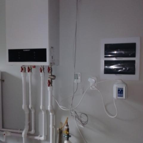 Газификация  частного дома в мкр-н. Воложка