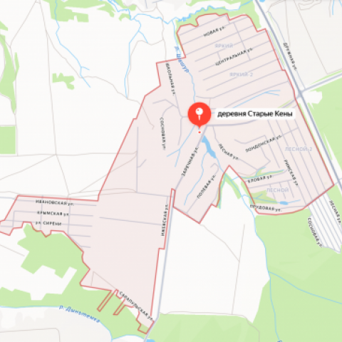 Газификация в Старых Кенах