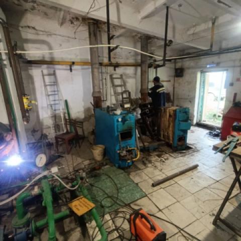 Газификация  в с. Каракулино